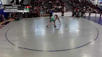 132 lbs Champ. Round 1 - Wyatt Ljungquist, Rancho vs Christian Lannet, Faith Lutheran