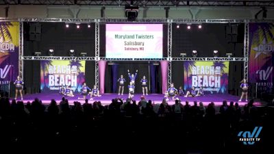 Maryland Twisters Salisbury - Vortex [2022 L3 Senior Day 3] 2022 ACDA Reach the Beach Ocean City Cheer Grand Nationals