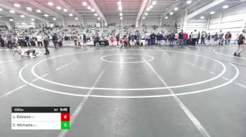 106 lbs Consi Of 64 #2 - Corbyn Robison, UT vs Ethan Michaels, NJ