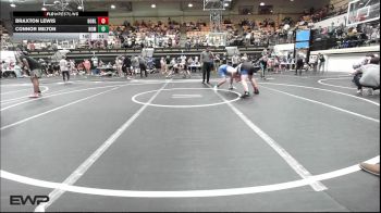140 lbs Consi Of 8 #1 - Braxton Lewis, Noble Takedown Club vs Connor Milton, Team Nomad
