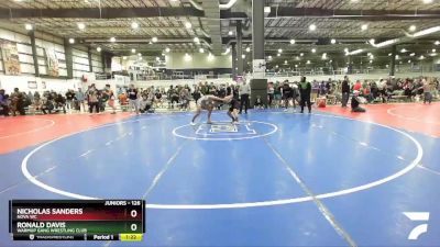 126 lbs Round 2 - Ronald Davis, Warmup Gang Wrestling Club vs Nicholas Sanders, NOVA WC