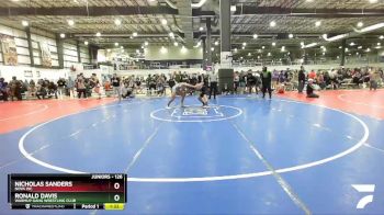 126 lbs Round 2 - Ronald Davis, Warmup Gang Wrestling Club vs Nicholas Sanders, NOVA WC