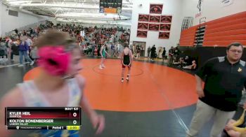 120C Round 1 - Kyler Heil, Riverton vs Kolton Bonenberger, Lander Valley