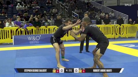 Robert Andre Marti vs Stephen George Dalkert 2025 Pan IBJJF Jiu-Jitsu No-Gi Championship