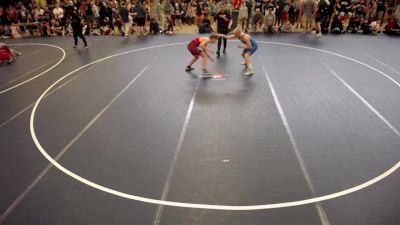 155 lbs Quarters - Chase Whitney, Jack Pine Savage vs Easton Hout, Grynd