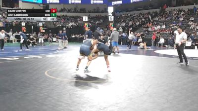 150 lbs Consi Of 32 #2 - Sean Griffin, Central Catholic (SJ) vs Levi Landeros, Monache (CS)