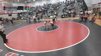 133 lbs 1st Place Match - Pierce Lemmons, Central Dauphin Hs vs Desias Rodriguez, J P Mccaskey Hs