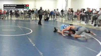 150 lbs Round Of 128 - William Sakoutis, NJ vs Jackson Butler, PA
