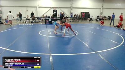 106 lbs Placement Matches (16 Team) - Maddox Moore, Oklahoma Red vs Brentley Crawley, Florida