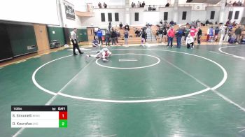 113 lbs Semi To 9th - Sophia Simonelli, Barnstable vs Owen Kourafas, Quincy