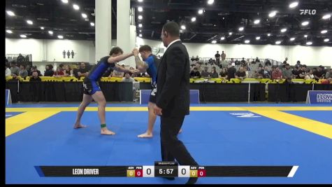 Jacob Lee Olson vs Leon Driver 2025 World IBJJF Jiu-Jitsu No-Gi Championship