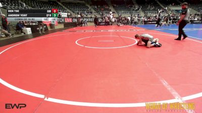 64 lbs Consi Of 16 #2 - Ren Tse, Greater Heights Wrestling vs Andrew Yost, CP Wrestling