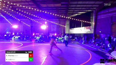 80 lbs Consi Of 8 #1 - Addison Ritchey, South Central Punisher WC vs Ava Luis, Mile High WC