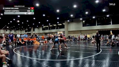 157 lbs Round 3 (6 Team) - Cainan Williams, Team TN vs Carter Campbell, Team Rich Habits White