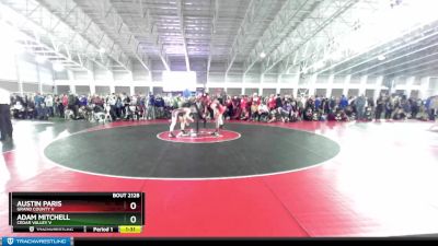 138 V Champ. Round 2 - Adam Mitchell, Cedar Valley V vs Austin Paris, Grand County V