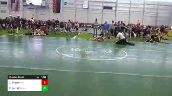 65 lbs Quarterfinal - Bronx Hanlon, Gold Rush vs Laedyn Mills, Takedown Express