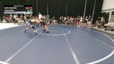 100 lbs Round 3 - Matt Simonton, Wrecking Crew Demolition Team vs Adam Dorn, Brawler Elite