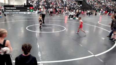 46 lbs Quarterfinal - Theo Mason, Fusion vs Dominic Prather, 308 Wrestling Academy