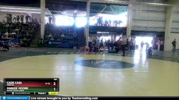 141 lbs Cons. Round 2 - Parker Moore, Notre Dame (Ohio) vs Cade Cass, Findlay