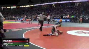 I-118 lbs Quarterfinal - Joseph Clem, Wantagh vs Mike Adams, Monsignor Farrell