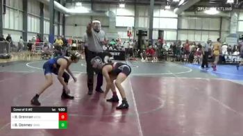 106 lbs Consi Of 8 #2 - Brady Grennan, Agoge vs Bowen Downey, Ubasa