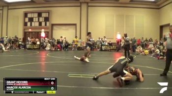 125 lbs Champ. Round 2 - Grant McCord, School Of Hard Knocks vs Marcos Alarcon, Olympic