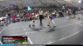 117 lbs Round 5 (6 Team) - James Greenleaf, Kansas Pythons vs Cullen White, Kentucky