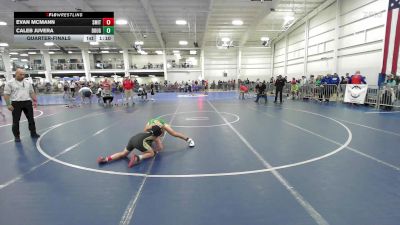 94 lbs Quarterfinal - Evan McMann, Smitty's Wrestling Barn vs Caleb Juvera, Doughboys WC