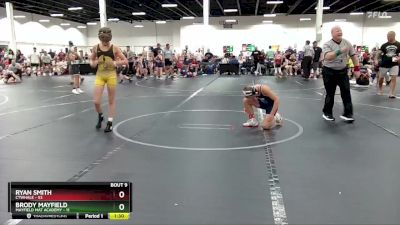 100 lbs Round 3 (6 Team) - Ryan Smith, CTWHALE vs Brody Mayfield, Mayfield Mat Academy