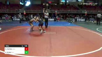 98 lbs Consi Of 4 - Ashton Harlow, Nebraska Boyz vs Jaxon Ayres, MIDWEST DESTROYERS