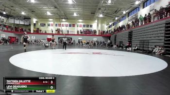 165 lbs Cons. Round 3 - Levi Deaguero, Adams State vs Taytgen Gillette, Chadron State