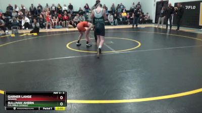 3 lbs Round 1 - Garner Lange, Waukon vs Sullivan Ahern, Columbus Catholic