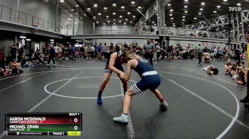 130 lbs Semis (4 Team) - Michael Crain, Killer Elite vs Aaron McDonald, Junior Terps Express