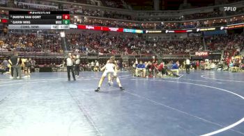 1A-138 lbs Cons. Semi - Dustin Van Oort, West Sioux, Hawarden vs Gavin Wiig, Woodbury Central