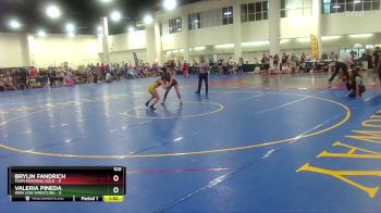 100 lbs Round 6 (8 Team) - Brylin Fandrich, Team Montana Gold vs Valeria Pineda, Iron Lion Wrestling