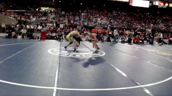 3A 175 lbs Champ. Round 1 - Gatlin Griffith, Nezperce vs Reuger Lenz, North Fremont