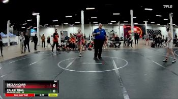 100 lbs Round 3 (4 Team) - Declan Carr, Marlton Chiefs vs Callie Trail, Brawler Elite