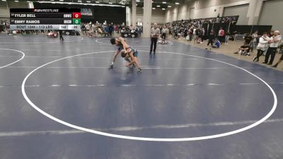 113 lbs Cons. Rd Of 64 - Emry Ramos, Montwood High School Wrestling vs Tyler Bell, Open Mats Wrestling Club