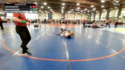 132 lbs Consi Of 32 #1 - Jake Solancho, CA vs Brian Montanez, RI