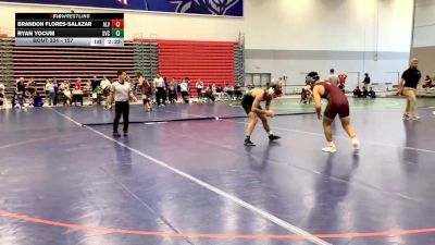 157 lbs Cons. Round 4 - Brandon Flores-Salazar, Alvernia University vs Ryan Yocum, St. Vincent College