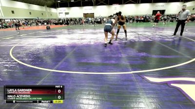 130A Quarterfinal - Halo Acevedo, Conroe Woodlands College Park vs Layla Gardner, Lafayette (Wildwood)