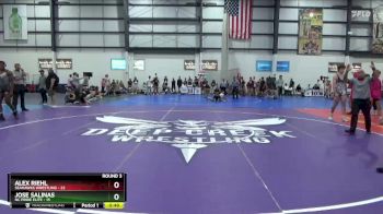 157 lbs Round 3 (3 Team) - Alex Riehl, SEAHAWKS WRESTLING vs Jose Salinas, NC PRIDE ELITE