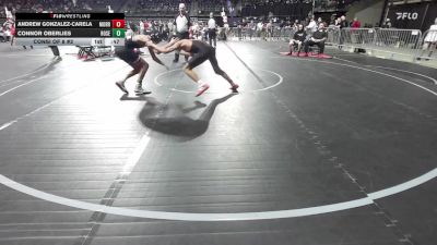 126 lbs Consi Of 8 #2 - Andrew Gonzalez-Carela, Morris Hills vs Connor Oberlies, Roselle Park