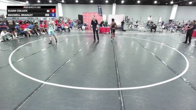 132 lbs Elijah Collick, Team Maryland vs Maxwell Bradley, Oklahoma Blue