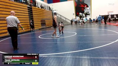 157 lbs Cons. Round 3 - Trask Hepburn, West Salem vs Kawsar Nooristani, Southridge