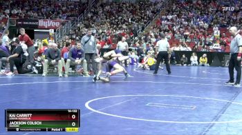 1A-132 lbs Champ. Round 1 - Jackson Colsch, Hudson vs Kai Carritt, Logan-Magnolia