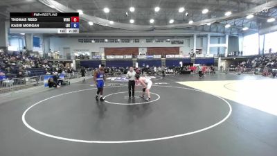 215 lbs Round 1 (3 Team) - Thomas Reed, Webster Schroeder High Sch vs Kasir Morgan, Long Beach Sr