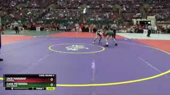 D3-144 lbs Cons. Round 2 - Cade Petersen, Oak Harbor vs Jace Margraf, Mohawk
