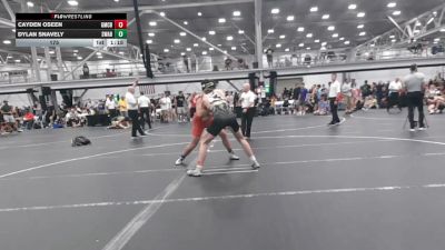 175 lbs Round 2 (6 Team) - Cayden Oseen, Grit Mat Club Blue vs Dylan Snavely, Savage WA Boogiemen