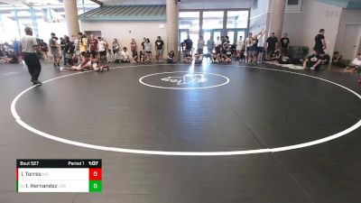 120 lbs Champ. Round 3 - Ivan Hernandez, SoCal Grappling vs Issac Torres, Monster Garage